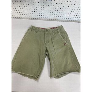 American‎ Eagle Outfitters The AE Khaki Mens Shorts Size 30 Distressed Hem